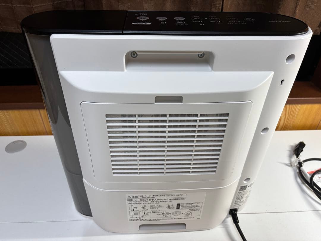 【超美品】加湿機能付き SHARP HX-RK12-W セラミックファンヒーター