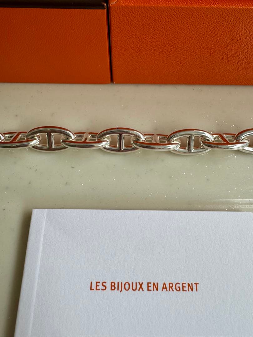 Hermes エルメスシェーヌダンクルブレスレット GM13 新品未使用