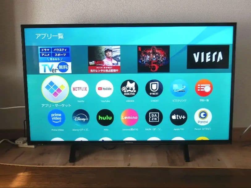 Panasonic VIERA 4K液晶テレビ TH-43FX600 中古
