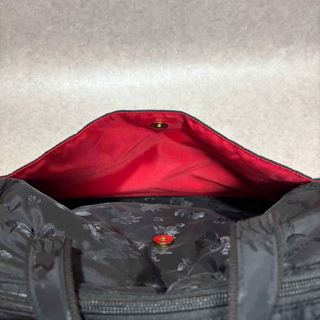 希少美品⭐︎フェイラー 2way ハイジ ジャガード ボストンバッグ ブラック