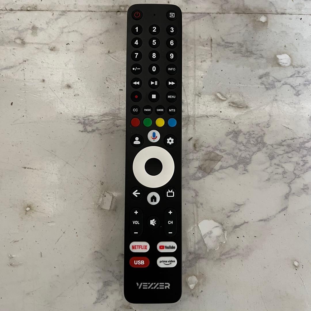 全国送料込❣️昨年購入VEZZER43型量子ドット4KチューナーレスTVアプリ多数