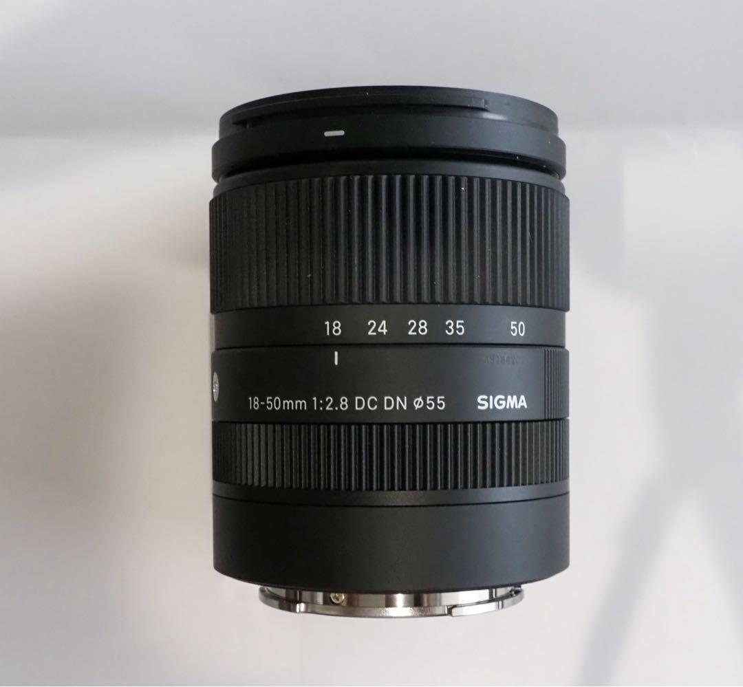 SIGMA 18-50mm F2.8 DC DN Eマウント フィルタ付