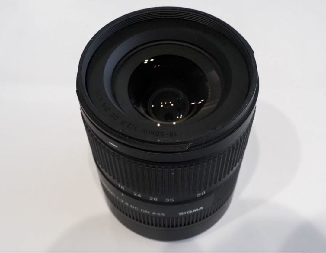 SIGMA 18-50mm F2.8 DC DN Eマウント フィルタ付