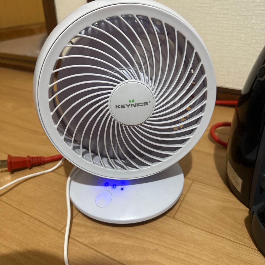 家電4点セット 扇風機（CK）＋加湿器＋コーヒーメーカさんー 動作品