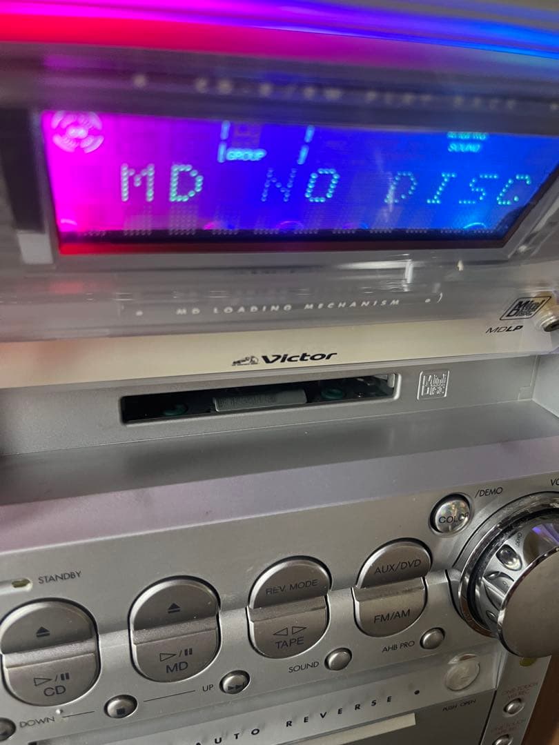 VictorマイクロコンポーネントMDシステム 型番　UX-Z11WMD