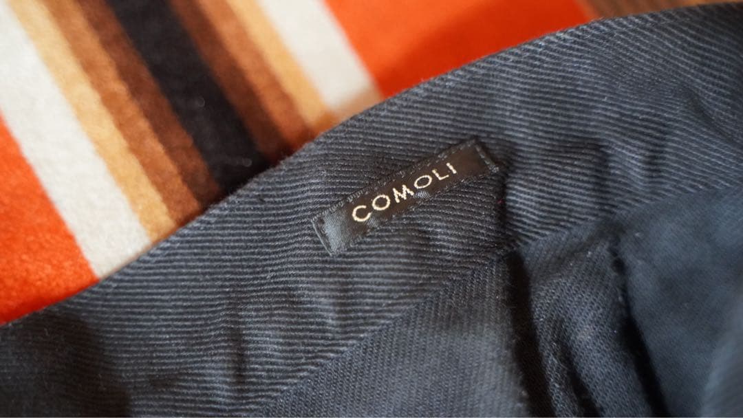 26ss comoli セットアップ デニムジップジャケット オーバーパンツ