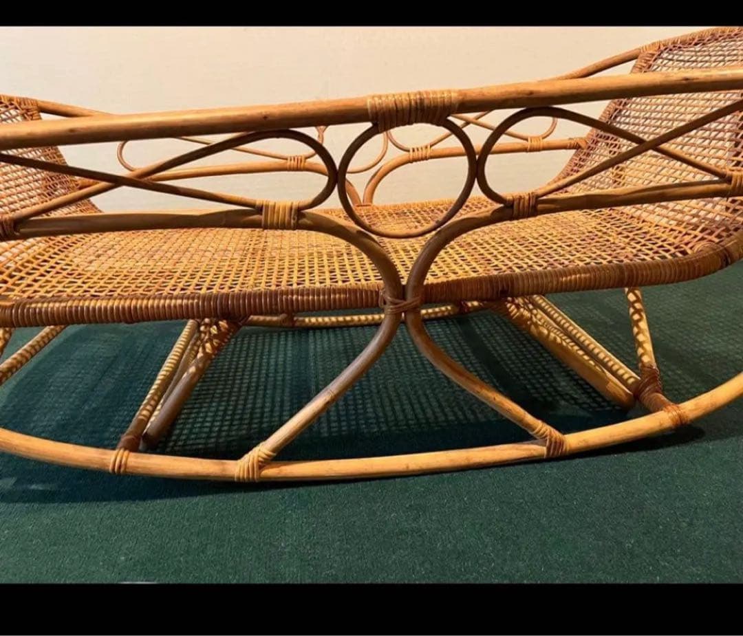 ラタン製ベビーベッド（バスケット・クーファン）