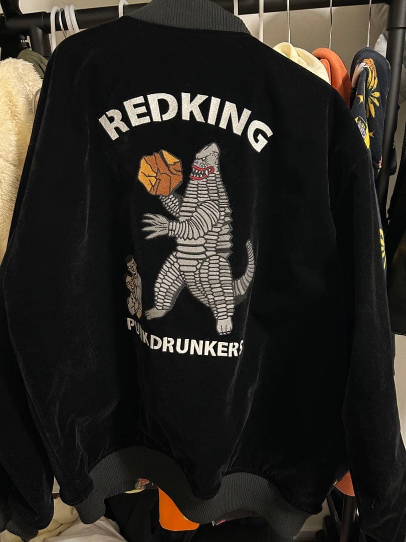 パンクドランカーズレッドキングスカジャン、 リバーシブル