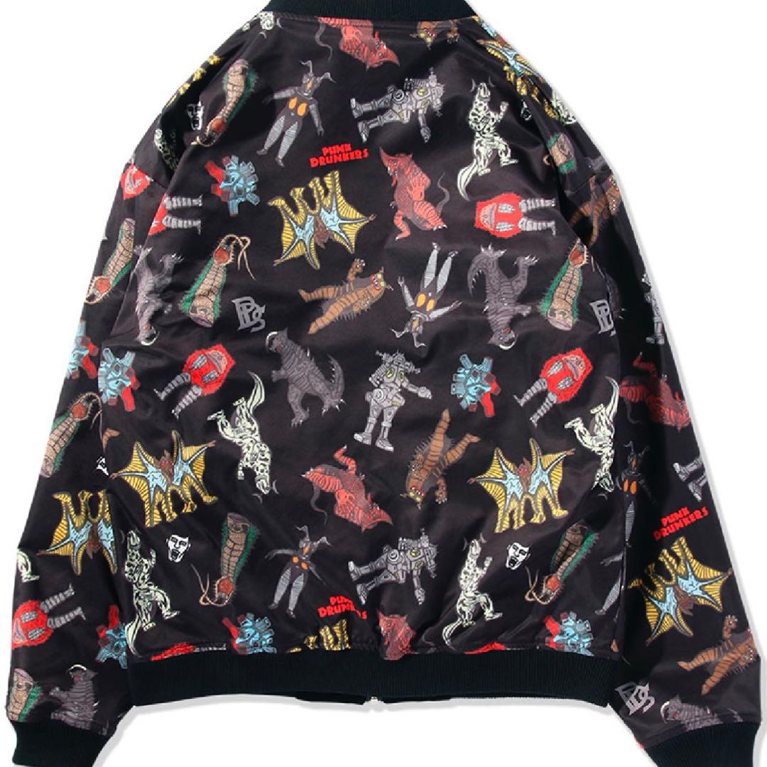 パンクドランカーズレッドキングスカジャン、 リバーシブル