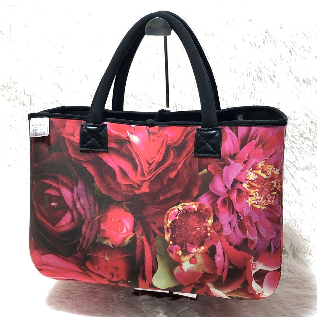 FiORIトートバッグ ハンドバッグ リバーシブル ビックサイズ 大容量 美品