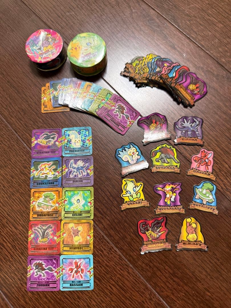 ポケモン列伝シール技激レアのみ79枚+おまけ 激レア選別　コレクション