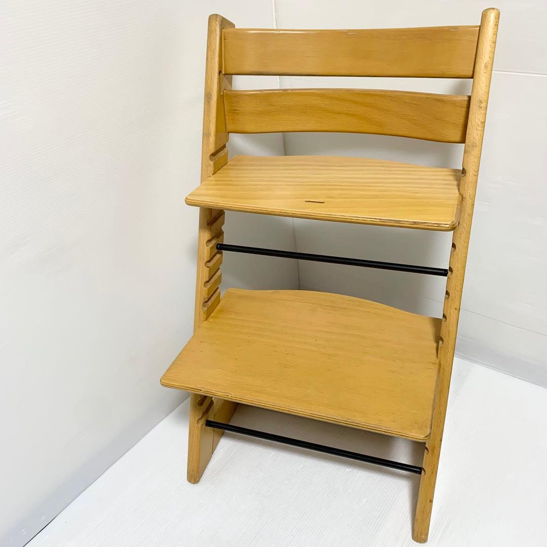 旧型 廃盤 ストッケ トリップトラップ ナチュラル ベージュ