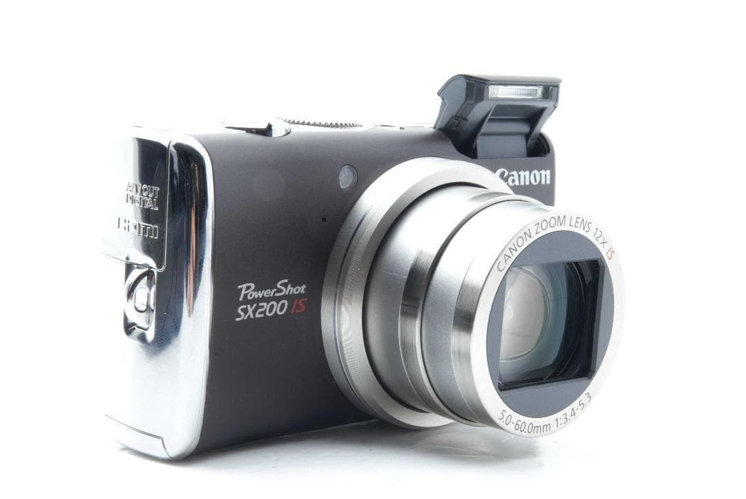 【美品】　Canon PowerShot SX200IS ブラウン