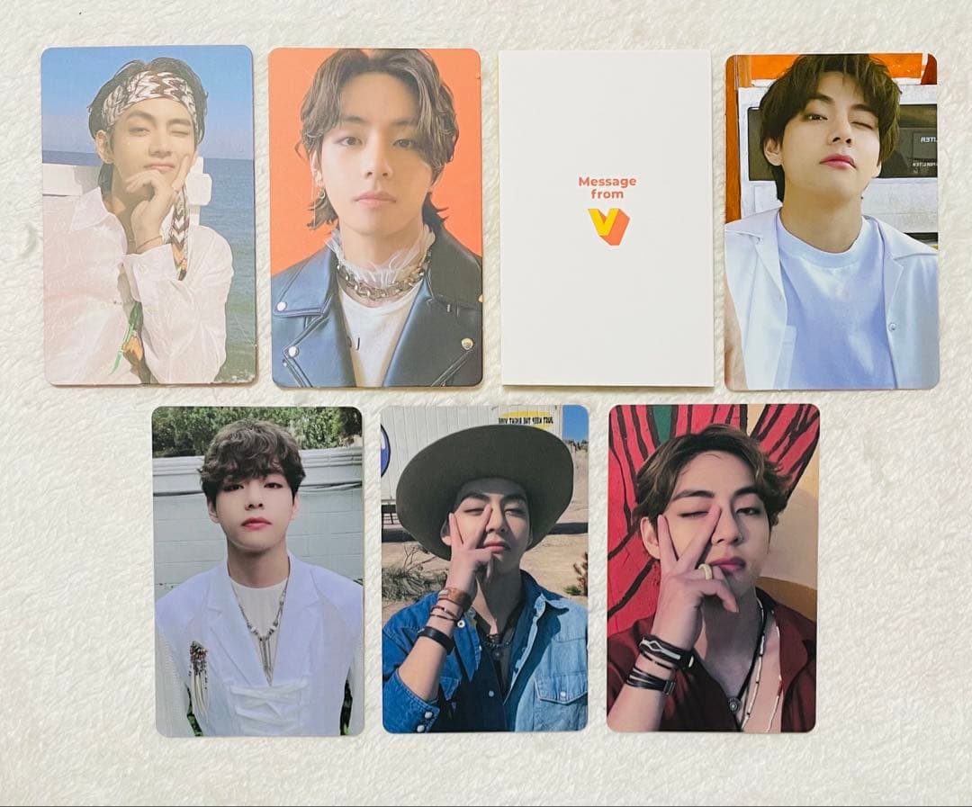 BTS Butter 2形態SET トレカ 特典 ラキドロ V テテ テヒョン