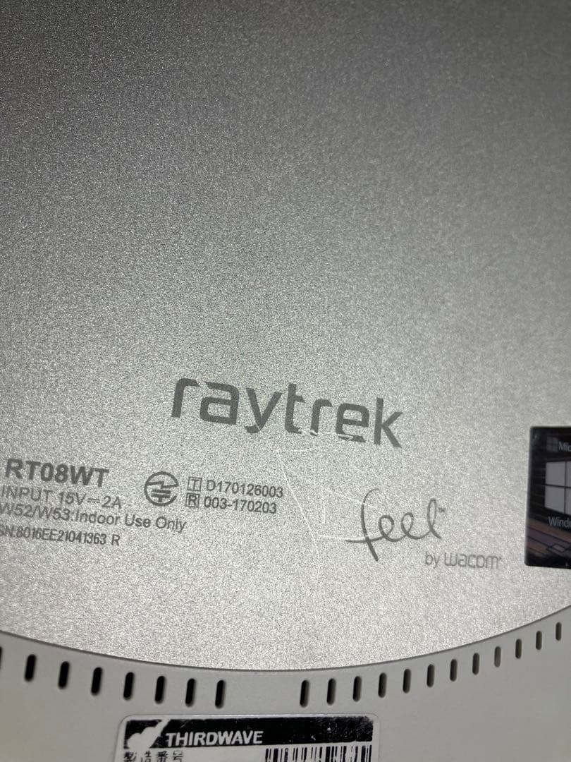raytrek RT08WT タブレット 本体
