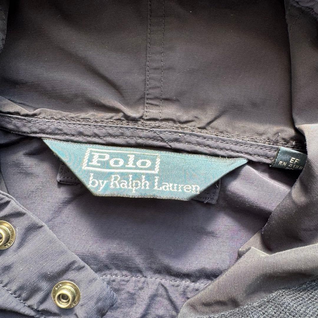 希少サイズ XL ポロバイラルフローレン ナイロンパーカー ネイビー 星条旗