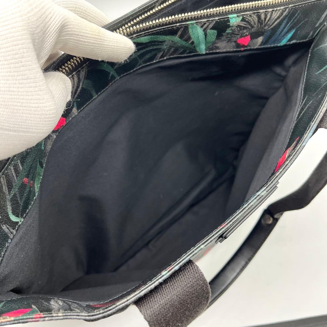 Paul Smith トロピカルバード 黒 トートバッグ