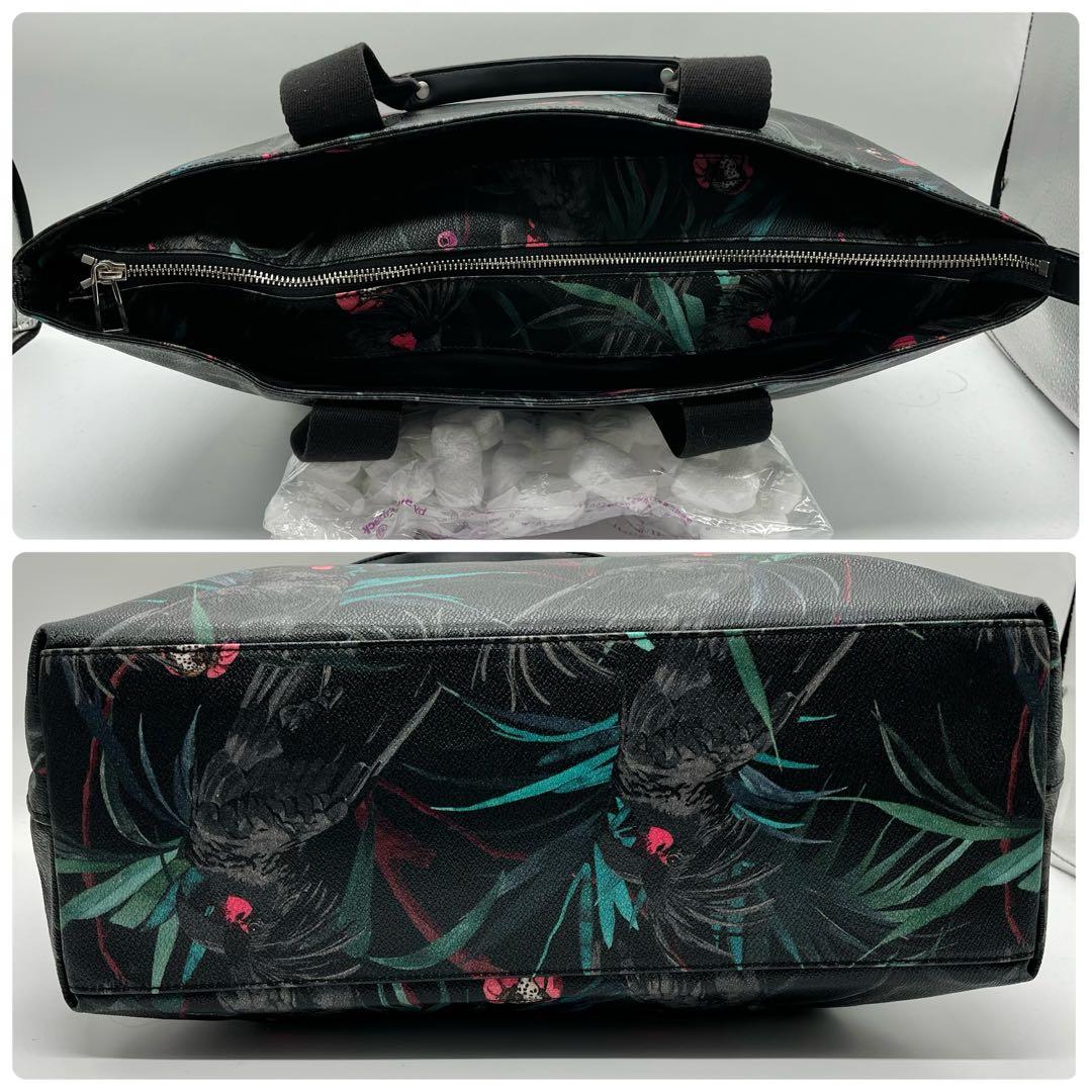 Paul Smith トロピカルバード 黒 トートバッグ
