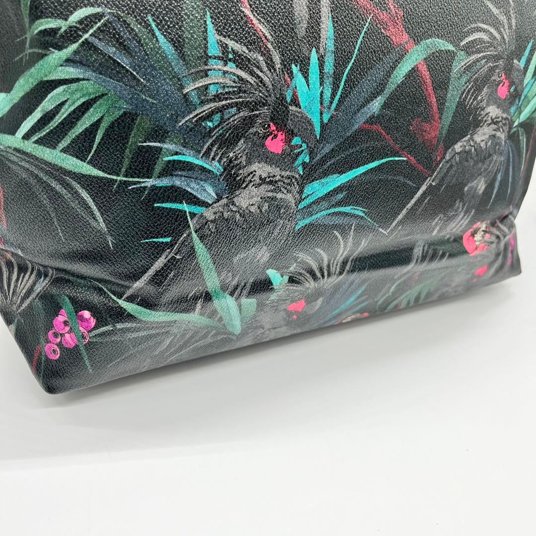 Paul Smith トロピカルバード 黒 トートバッグ