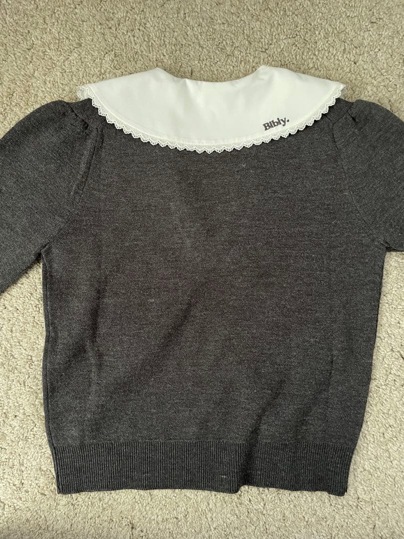 Bibiy. PENELOPE COLLAR KNIT ペネロペカラーニット