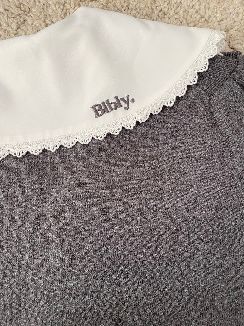 Bibiy. PENELOPE COLLAR KNIT ペネロペカラーニット