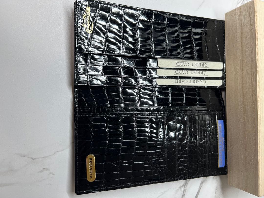 RODANIA ロダニア　シャイニークロコダイル　長財布　無双