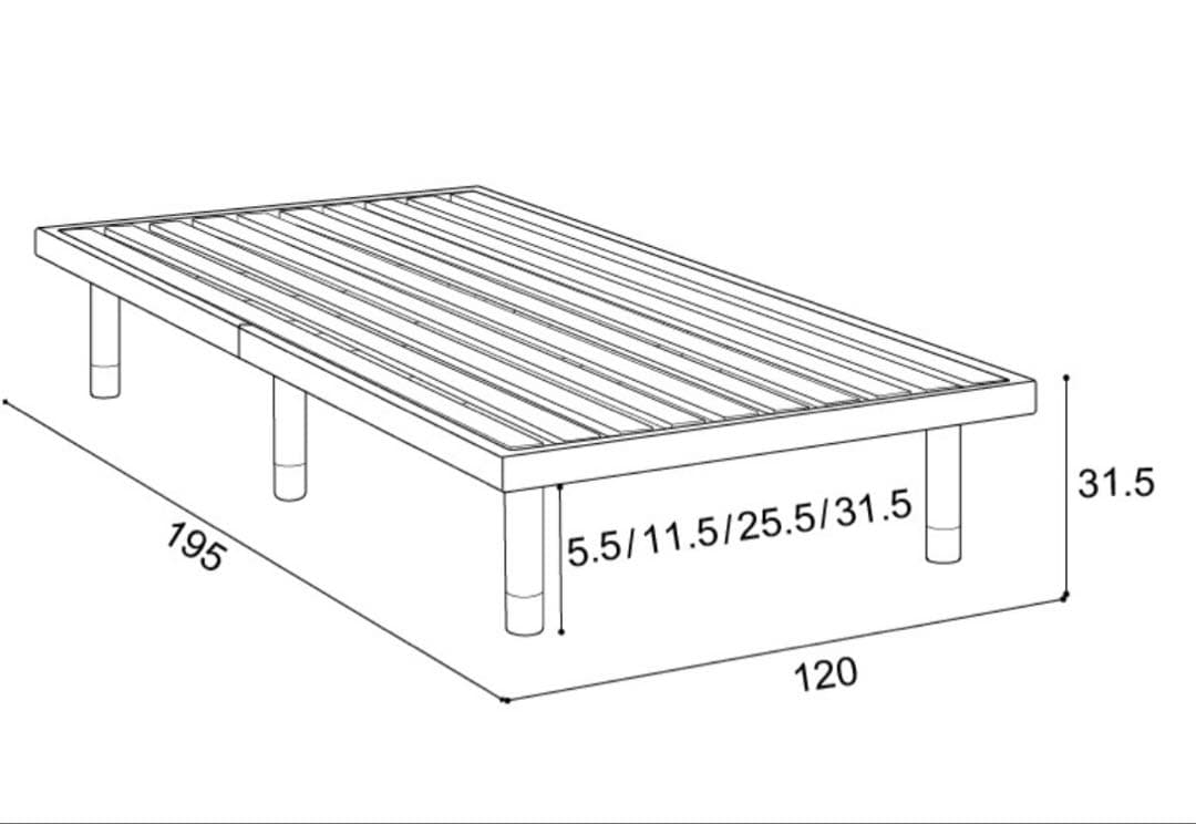 限定新品セミダブルベッド ホワイト