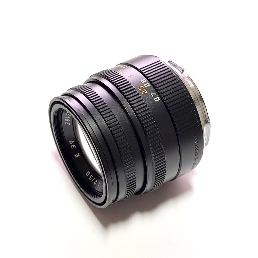 【美品】ライカ｜ズミクロン50mm F2（4th）フード組込《ブラッククローム》