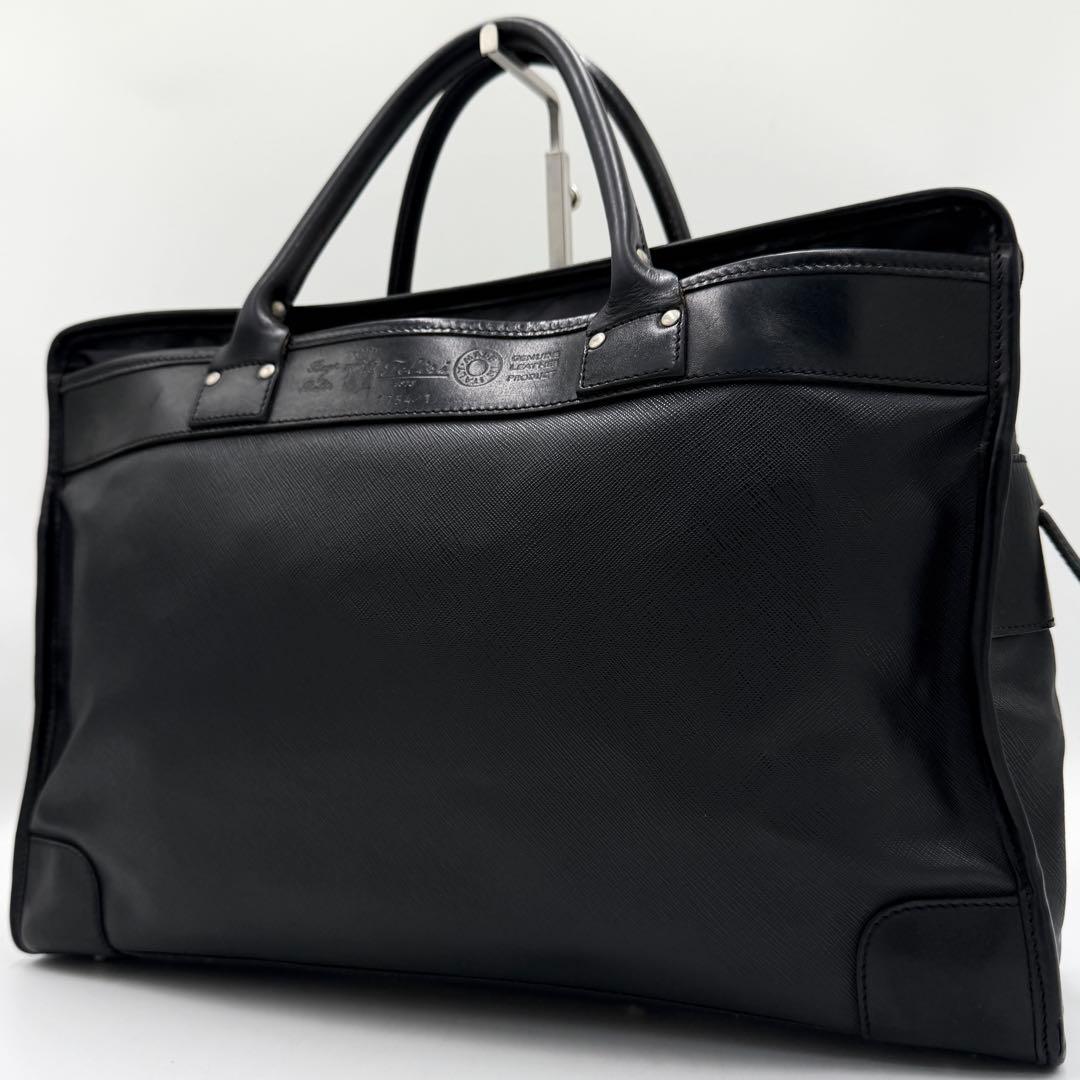 【希少】フェリージ ビジネスバッグ オールレザー A4可 ブラック 1754/1