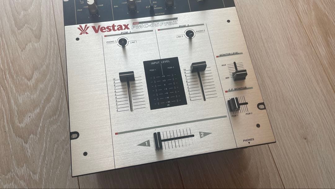 【音出確認済】VESTAX PMC-05Pro II / 純正アダプター付