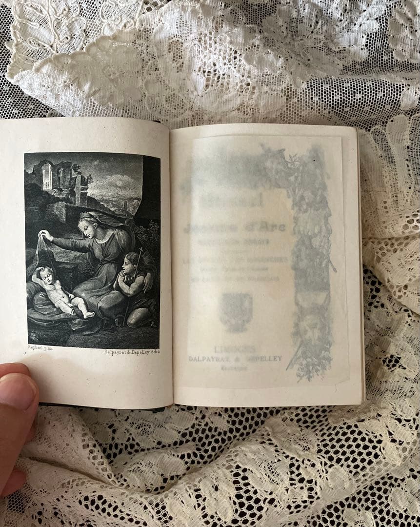 フレンチレース　祈祷書 ミゼル ジャンヌ・ダルクとネルソン