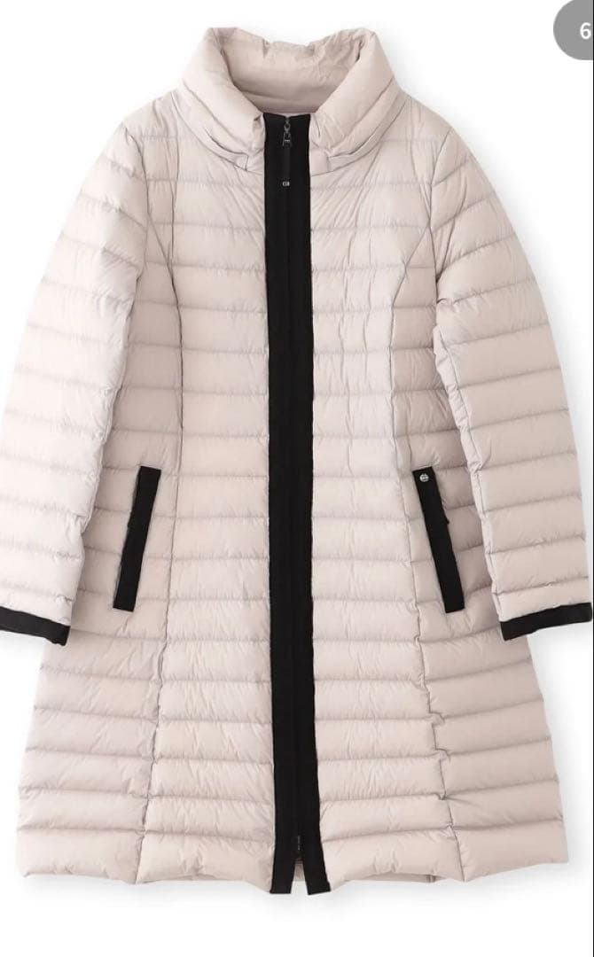 訳ありtobechic大きいサイズ44♥︎ロイカストレッチビクトリアンダウンコート