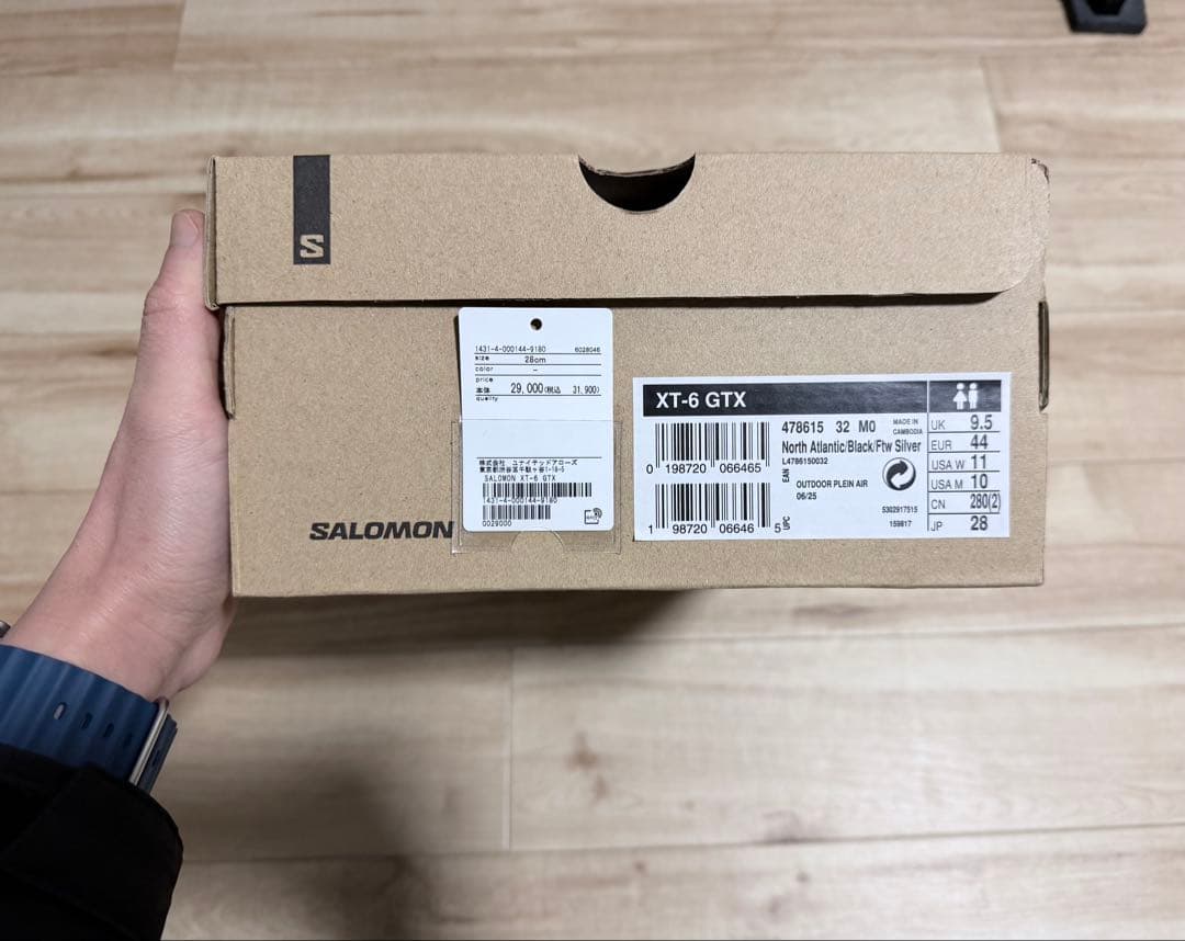 SALOMON XT-6 GORE-TEX サロモン ゴアテックス