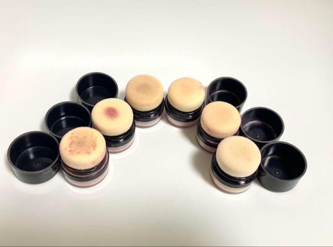 未使用 鏡付き ETVOS ポンポン　ミネラルチーク 6点セット