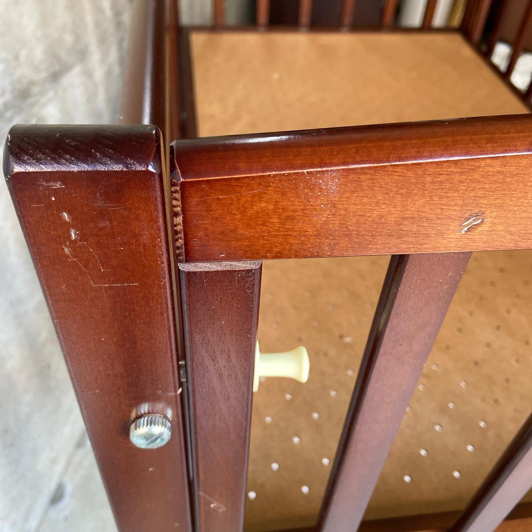 ヤマサキ　ツーオープン　ハイタイプ　レギュラーサイズ　高級ベビーベッド