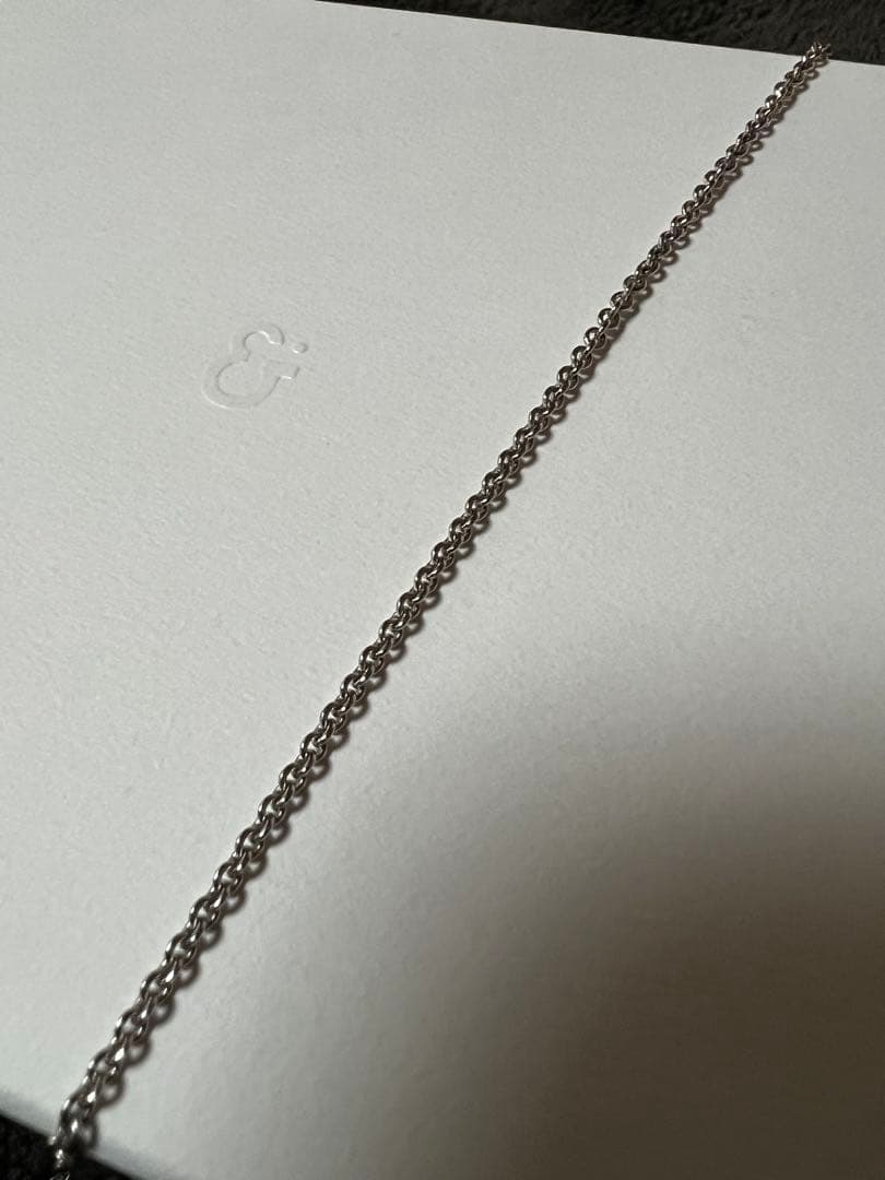 エルメス エシャペネックレス 750WGホワイトゴールド LG