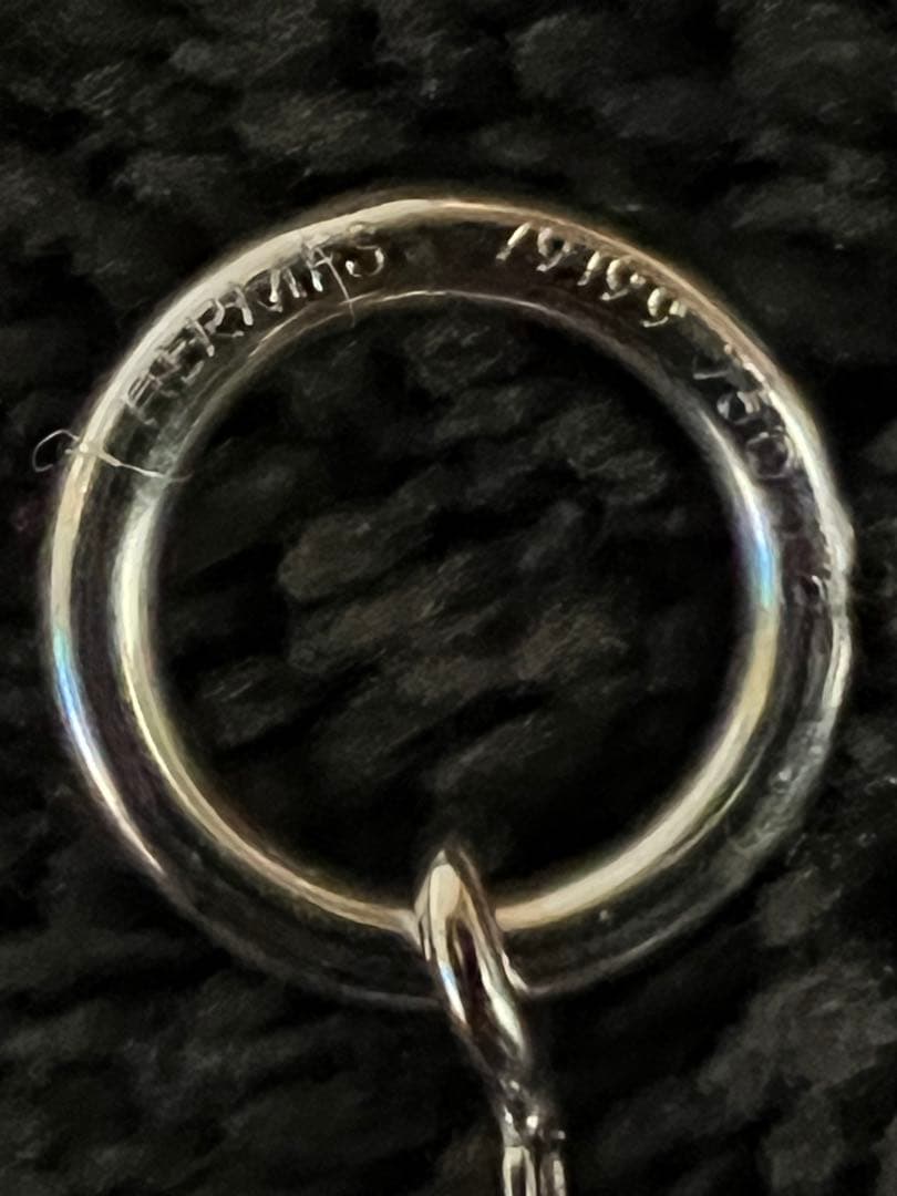 エルメス エシャペネックレス 750WGホワイトゴールド LG