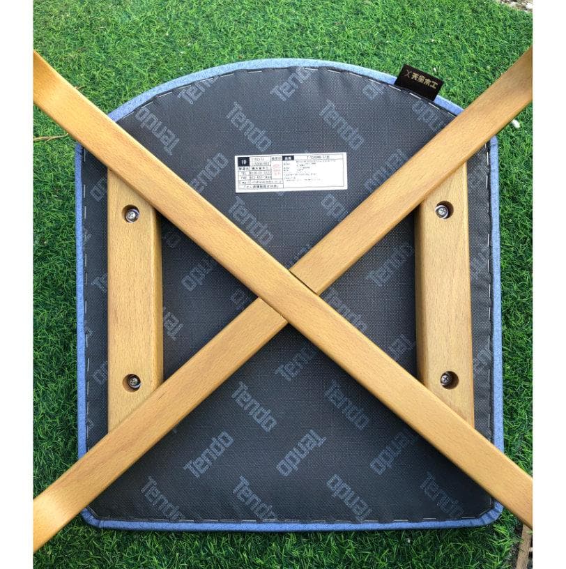 ●天童木工 椅子 イス 2脚 セット T-5348WB-ST型 天然木製フレーム