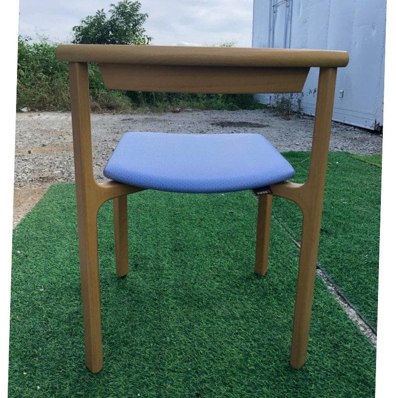 ●天童木工 椅子 イス 2脚 セット T-5348WB-ST型 天然木製フレーム