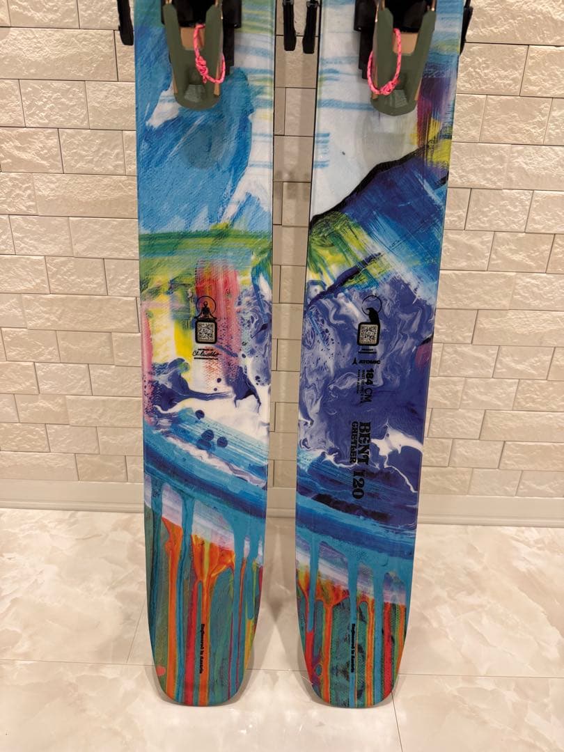フ*ん様 ATOMIC BENT 120 184cm スキー shift 2.0