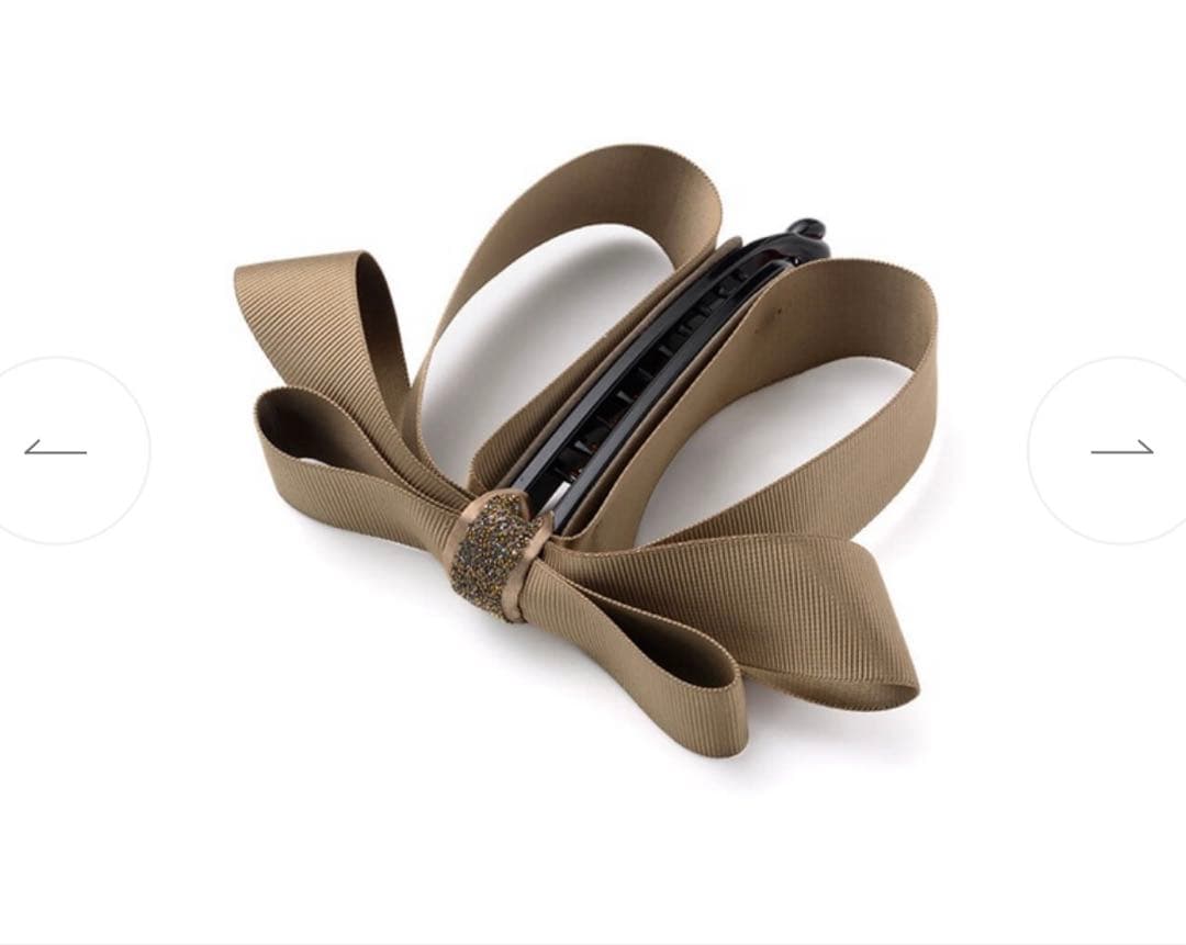 【美品】Complex Biz ノーブル バナナクリップ(カーキ)