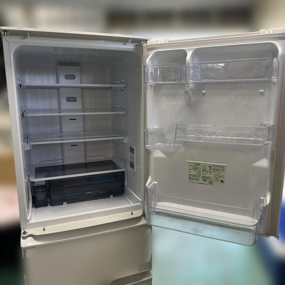 2024年製 SHARP 374L 幅60㎝左右開き 冷蔵庫 SJ-PW37