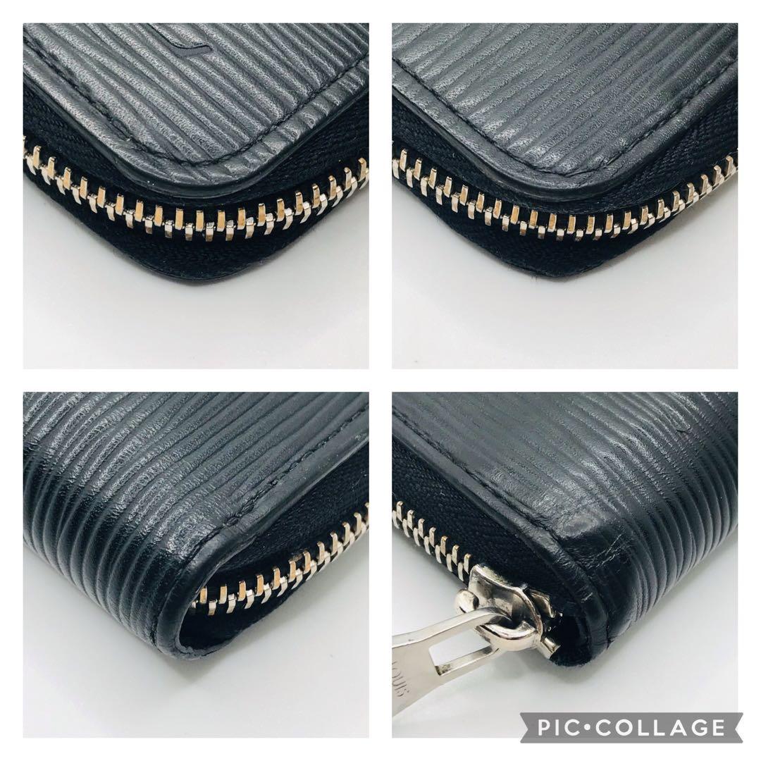 極美品✨ルイヴィトン エピ 黒 ジッピーウォレット ヴェルティカル 長財布