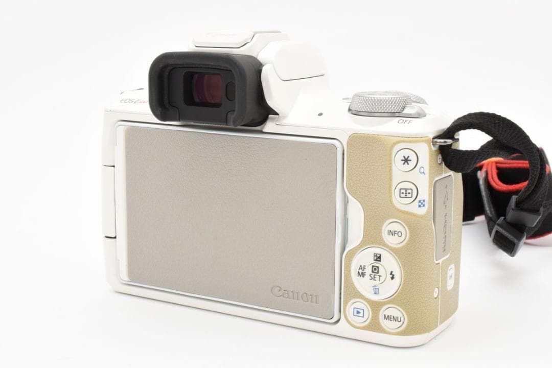 良品 Canon EOS kiss M レンズセット AA3719#400