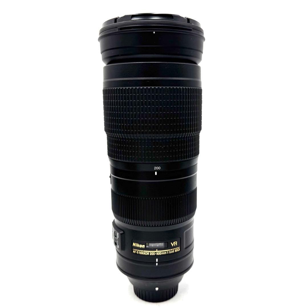 美品 NIKON AF-S 200-500mm F5.6 E VR 望遠レンズ