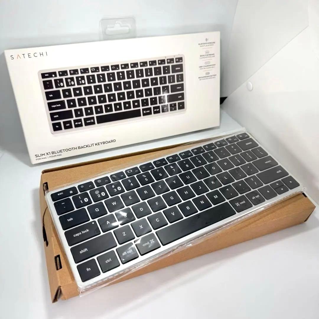 SATECHI SLIM X1 Bluetooth キーボード シルバー