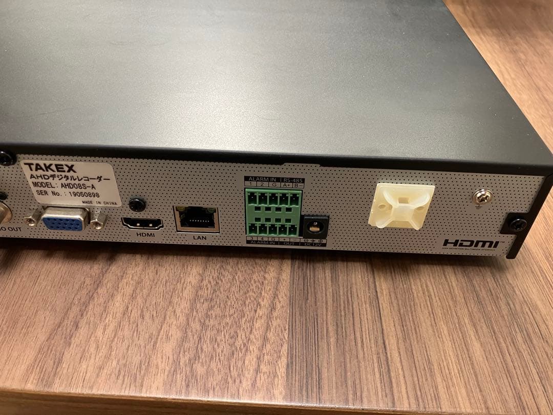 防犯　カメラ　レコーダー　機器