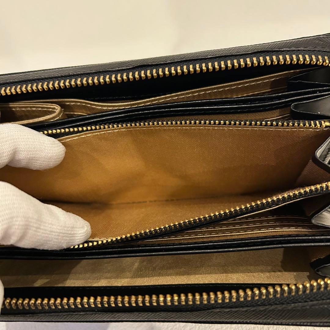 極美品✨CASTELBAJAC シェスト　ラウンドファスナー　長財布　ブラック