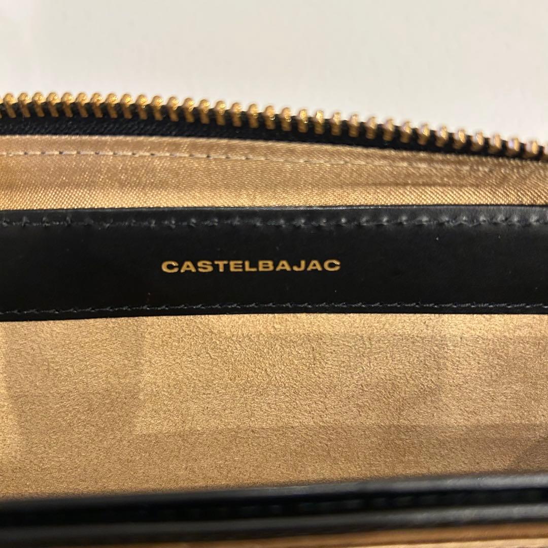 極美品✨CASTELBAJAC シェスト　ラウンドファスナー　長財布　ブラック