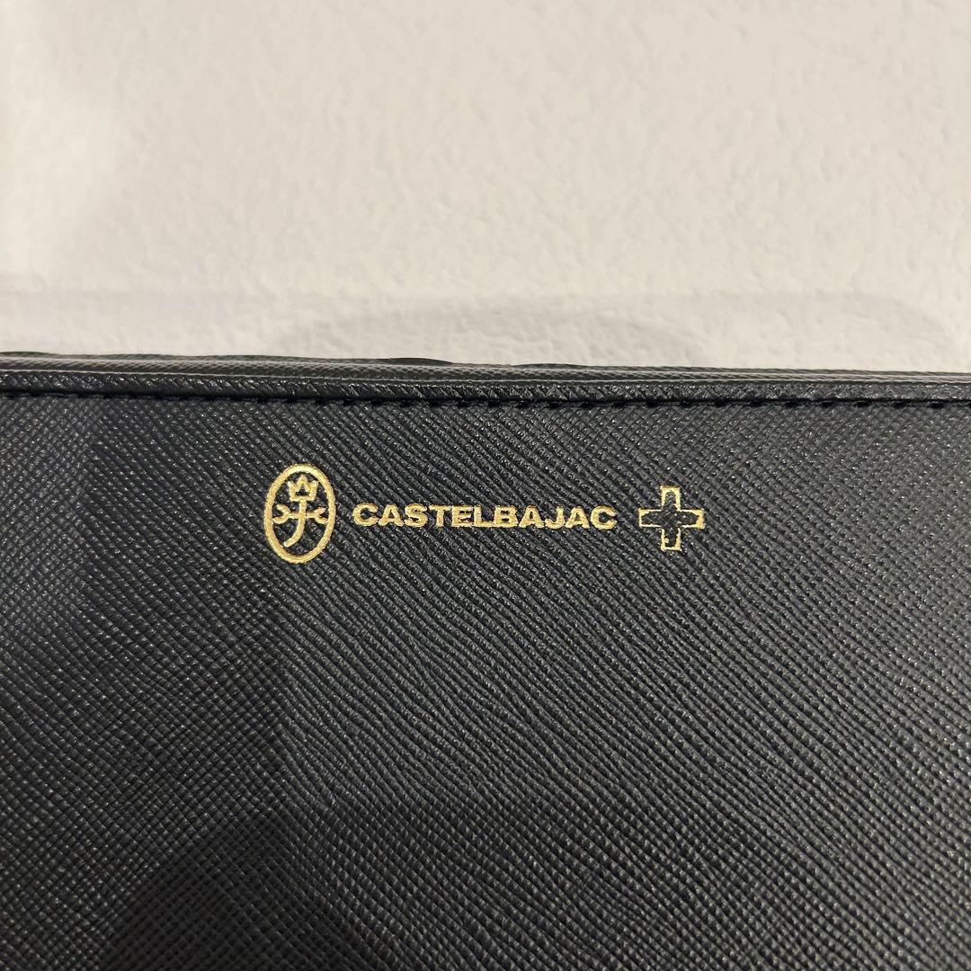 極美品✨CASTELBAJAC シェスト　ラウンドファスナー　長財布　ブラック